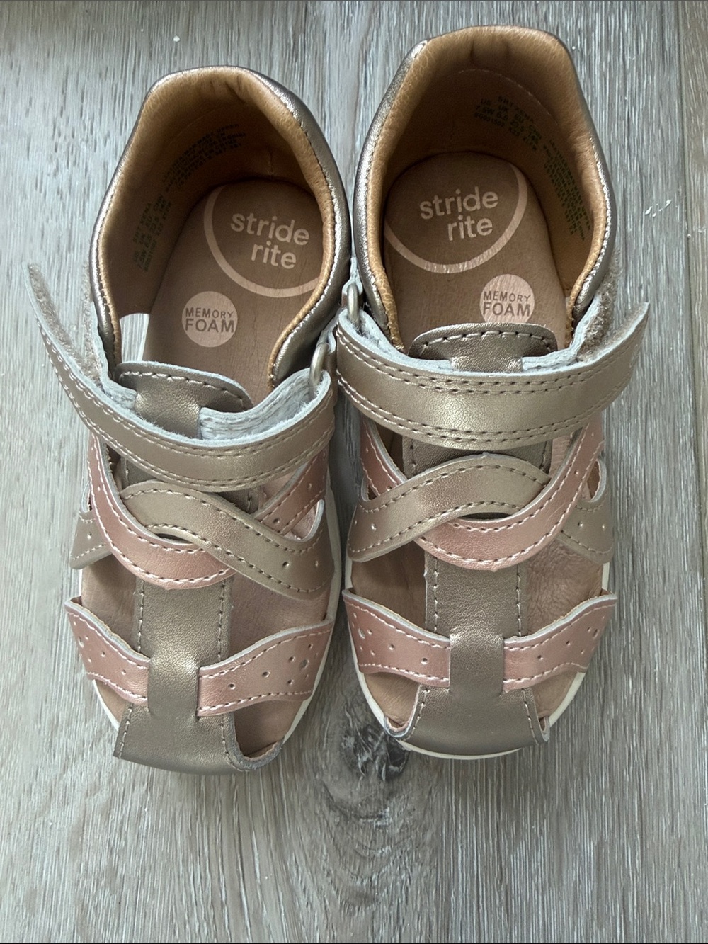 Stride Rite Girls Sandals SRT Xena (Toddler) 7.5 W